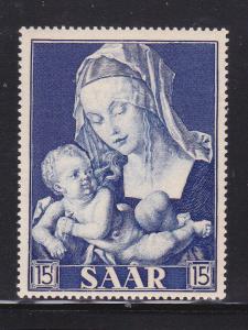 Saar SC# 252 Mint NH
