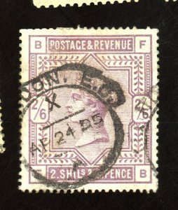 GREAT BRITAIN #96 USED FVF HR Cat $165