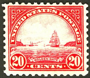 U.S. #567 MINT OG NH