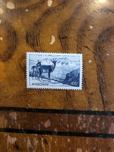 Stamps French Andorra Scott #C1 nh