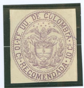 Colombia #F7 Unused Single