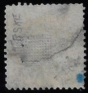 Scott #122 - $850.00 – Fine-used – Repaired tear across stamp. Great appearing.