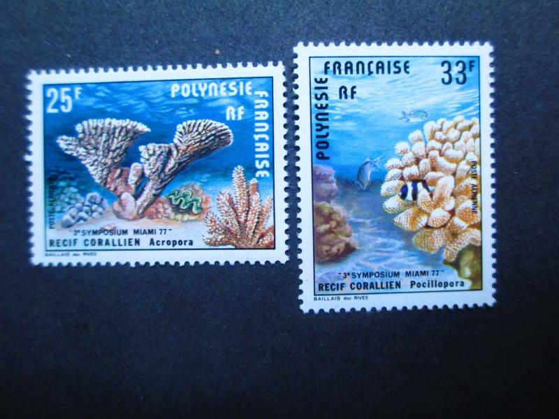 French Polynesia #C145-46 Mint Never Hinged - WDWPhilatelic V