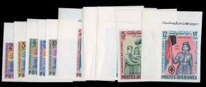 Afghanistan #668-668K Cat$15, 1964 Boy Scouts, imperf. set, never hinged