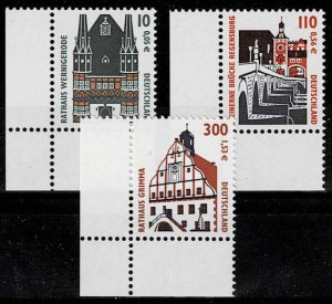 Germany 2000,Sc.#1838; 1848, 1851 MNH, Historic Sites