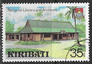 Kiribati ~ Scott # 363 ~ Used ~ National Library and Archives