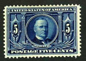 U.S. #326 MINT OG HR