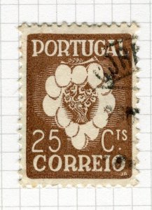 PORTUGAL; 1938 early Wine Congress issue fine used 25c. value