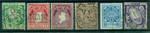 Ireland #106-108, 110-111, 113  Used