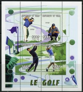 CHAD  GOLF  SCOTT#893  MINT NEVER HINGED