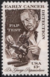 SC#1754 13¢ G. Papanicolaou Single (1978) MNH