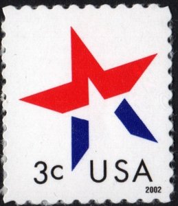 SC#3614 3¢ Star Single (2002) SA