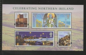 Great Britain 2556, 2008 Northern Ireland, S/S, VF, MNH (GB538h)
