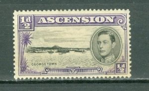 ASCENSION 1938 #40a  PERF. 13. 5  MINT NO THINS...$4.00