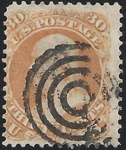 Scott 71, Used, 1861 Issue