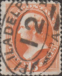 # 189 Red Orange Used Daniel Webster