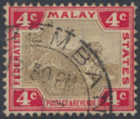 Federated Malay States   SC# 28 Used  see details & scans
