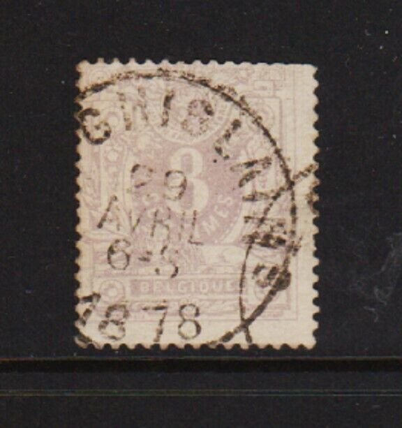 Belgium #31 used, cat. $ 50.00