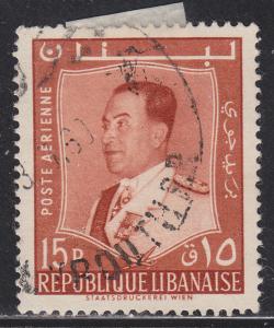 Lebanon C277 President Fuad Chehab 1960