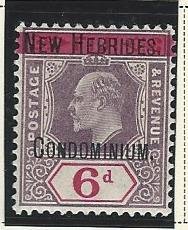 New Hebrides British mnh   sc 5