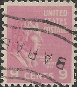 # 814 USED WILLIAM H. HARRISON