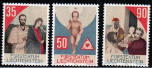 Liechtenstein # 895 - 897 MNH