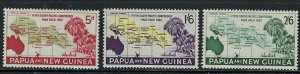 Papua New Guinea 167-69 MLH 1962 set (an2054)