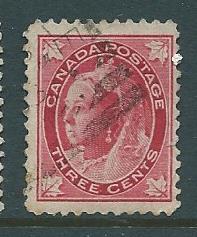 Canada  #69 3c Queen Victoria  (U) CV $2.25