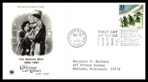 US 3187a-3187o Celebrate the Century PCS Set of Fifteen Typed FDCs