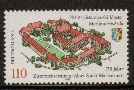 GERMANY SG2844 1998 ANNIV OF ST.MARIENSTERN ABBEY  MNH