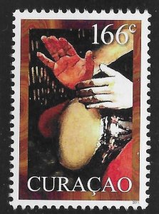 Curacao #23 166c Musical Instruments - Djembe ~ MNH