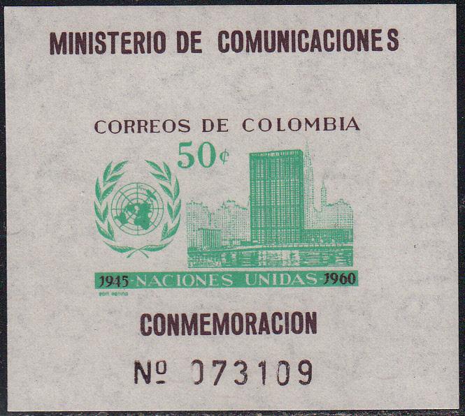 Columbia #725 MNH 