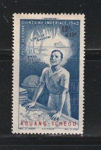 France Offices In China Kwangchowah CB4 Set MH Overprint