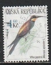 1999 Czech Rep - Sc 3082 - used VF - 1 single - Merops apiaster