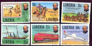 Liberia; 1979; Sc. # 842-847; Used CTO Cpl. Set