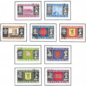 Guernsey #8-23 Bailiwick Issues   (U)  CV $25.40