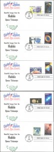 #3384-88 Hubble Telescope Combo Artopages FDC Set