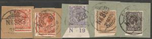 Great Britain FPO Cancels Palestine 5 Items VF VFU (3chk)