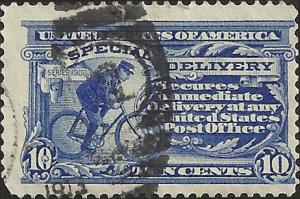 # E8b USED MESSENGER ON BICYCLE