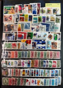 CANADA USED - mixed condition - a page stuffed full bargain lot! #10