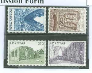 Faroe Islands #182-185 Mint (NH)