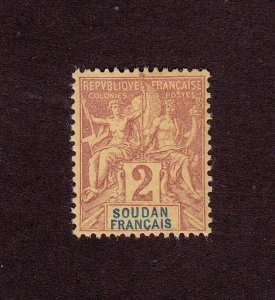 French Sudan Scott #4 MH