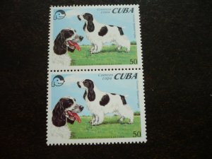 Stamps - Cuba - Scott# 3593-3597 - MNH Set of 5 stamps in Pairs