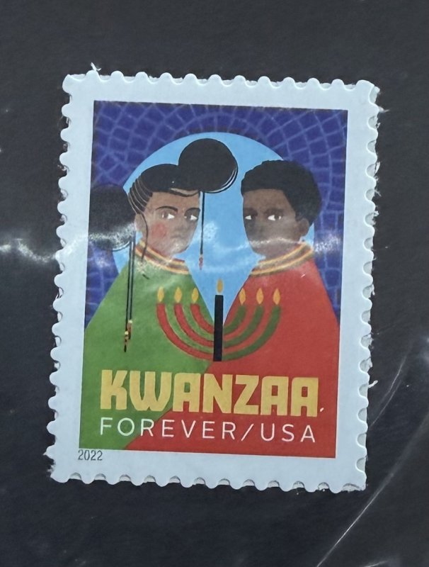 US 2022 Forever (60c) Kwanzaa #5737 MNH
