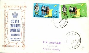 Trinidad & Tobago 1961 FDC - 2nd Caribbean Jamboree - F12466