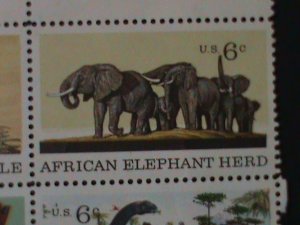 ​UNITED STATES-1970 SC#1390a CENTENARY OF NATURAL HISTORY MUSEUM-MNH-BLOCK VF