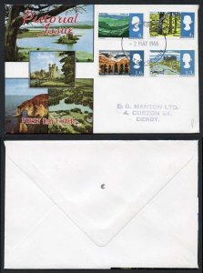 SG689p-92p 1966 Landscapes phos illustrated First Day Cover