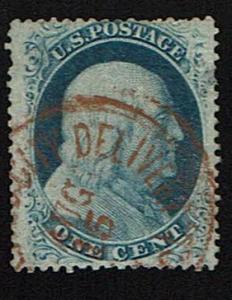 Scott #24 VF-used. SCV - $57.50