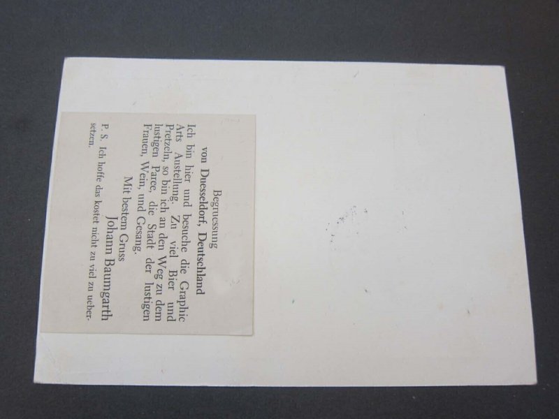 Germany 1954 DRUPA PC