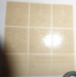 #280 4 cent Lincoln plate block